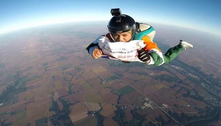 Indian Skydiver Shital Mahajan