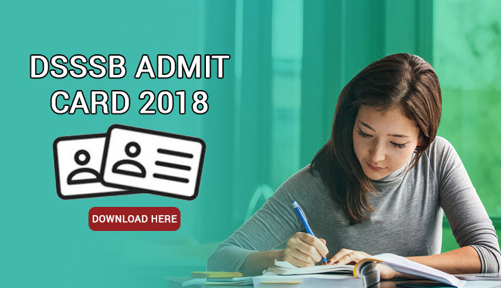 DSSB Admit Card Released: Download your PRT exam hall tickets at dsssbonline.nic.in