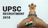 UPSC Recruitment 2018: Job Alert! Graduates candidates can apply for the various posts released at www.upsc.gov.in