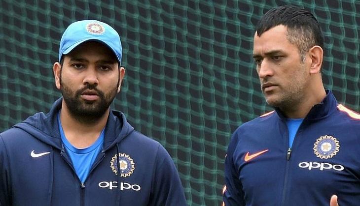 rohit-ms dhoni