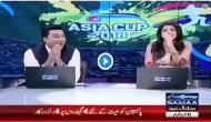 Video: OMG! This Pak news anchor did an obscene gesture during news bulletin on Asia Cup; Twitterati said, ‘what a crazy moment!’