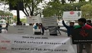 Anti-Pakistan protests staged outside UN headquarters