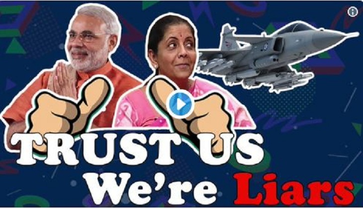 Rafale Scam: Congress took jibe at Nirmala Sitharaman's statement and Modi govt by making #ChorPMChupHai video