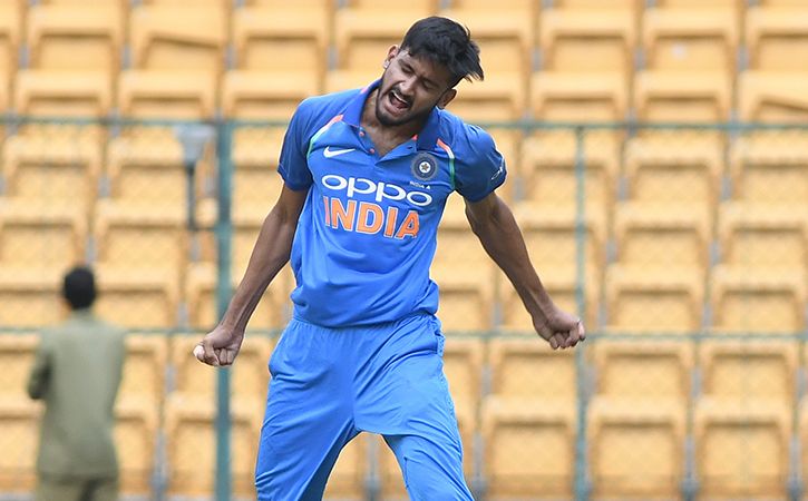 Indian pacer Khaleel Ahmed warned for 'agressive' send-off to Samuels