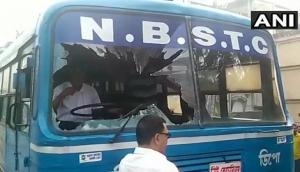 West Bengal bandh: Buses torched, trains blocked by protesters