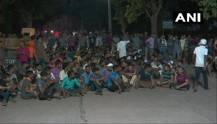 Banaras Hindu University students protest against order to vacate hostels
