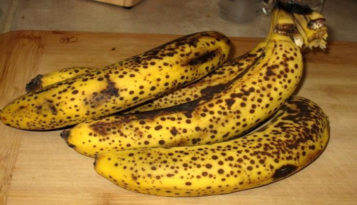 black spotted banana
