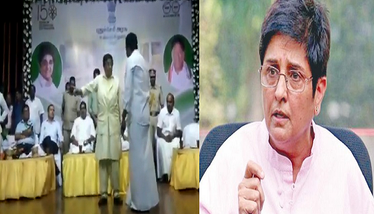 Kiran bedi and AIADMK mla