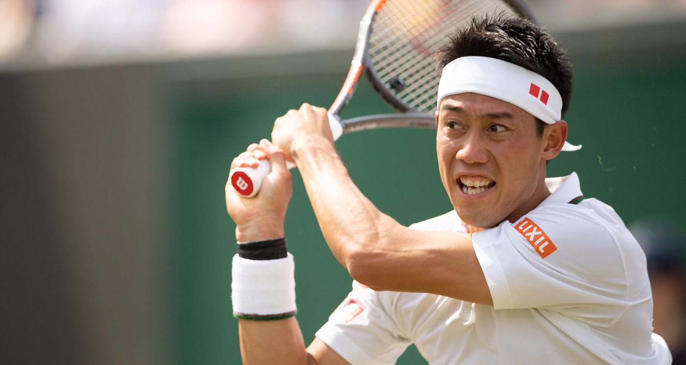 Kei Nishikori upsets Roger Federer in ATP Finals opener