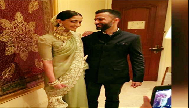 Sonam kapoor and anand ahuja