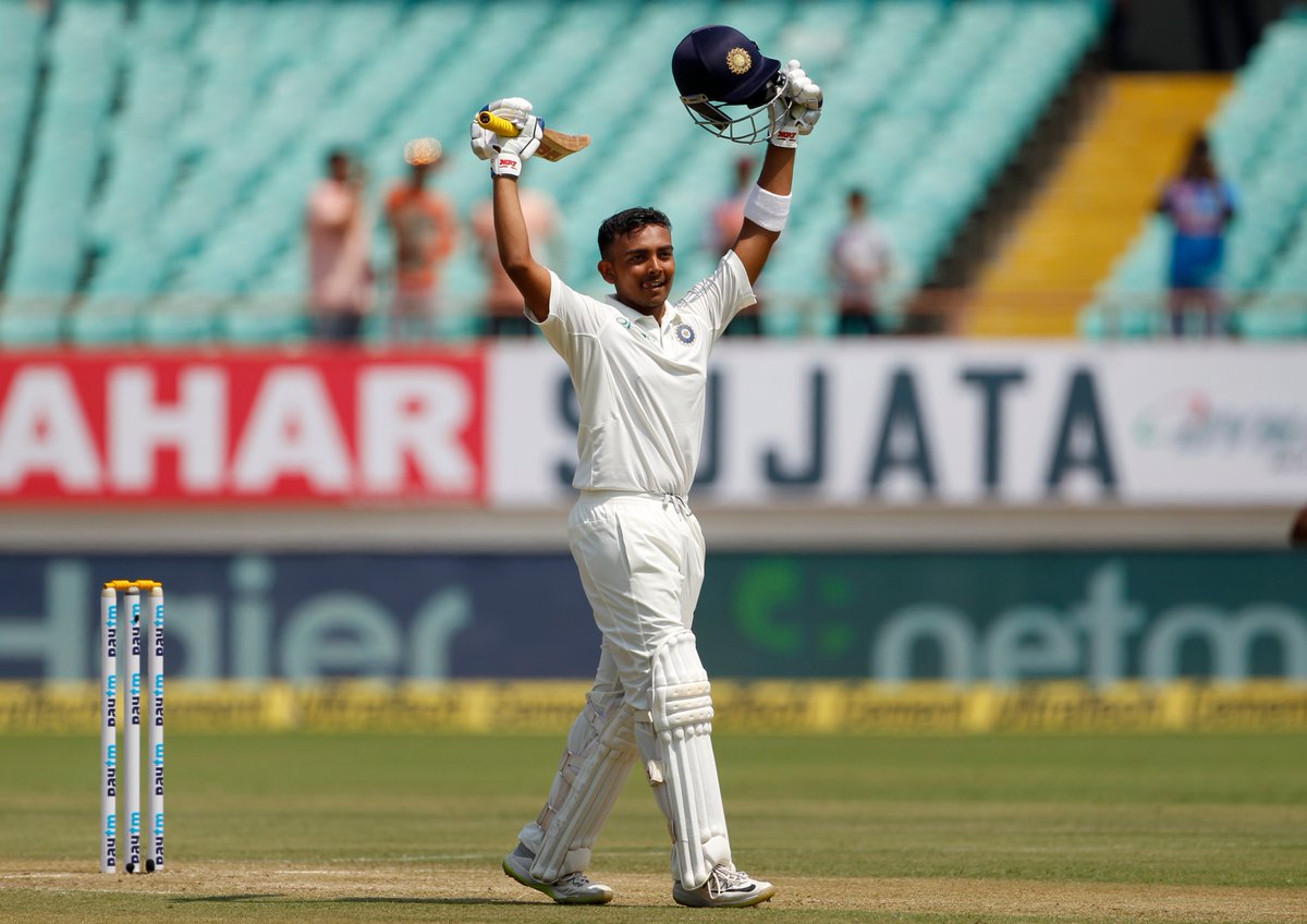 I didn't try anything different: Prithvi Shaw on debut ton