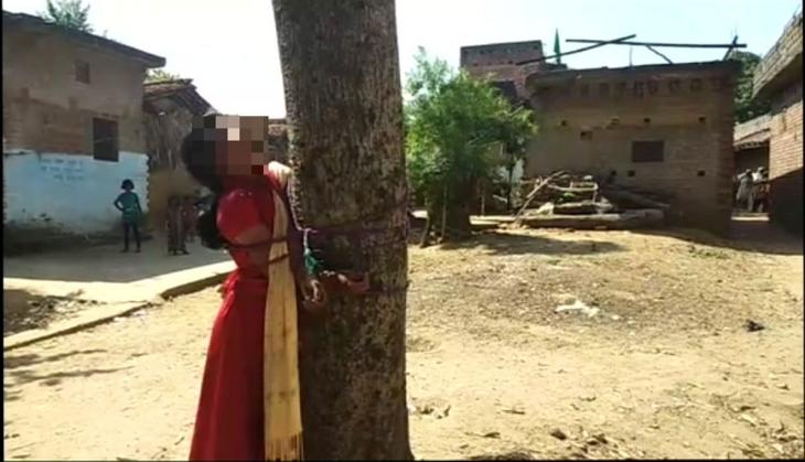 Bihar: Teen girl thrashed by villagers, tied to a tree for eloping with a man from different caste; video goes viral
