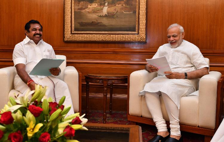 Lok Sabha polls 2019: PM Modi and CM Palaniswami meet may pave way for AIADMK-BJP alliance in Tamil Nadu