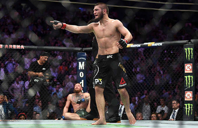 Khabib Nurmagomedov sets sight on Floyd Mayweather bout