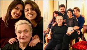 Sonali Bendre and Priyanka Chopra spends time with Rishi Kapoor, Neetu Kapoor, and Ranbir Kapoor at New York 