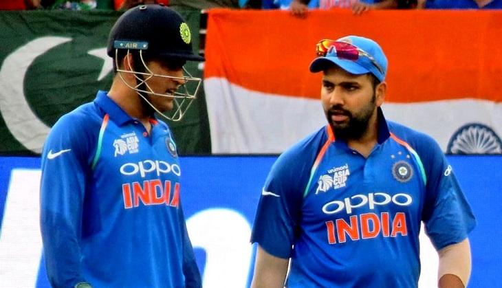 ms dhoni-rohit