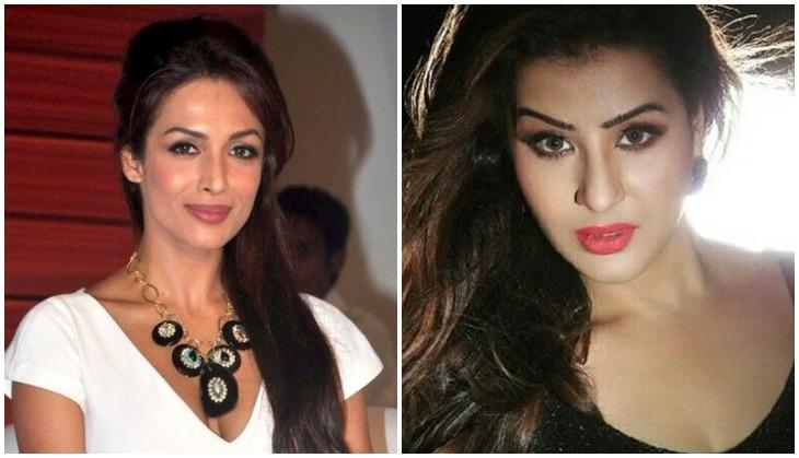 Malaika arora and Shilpa shinde