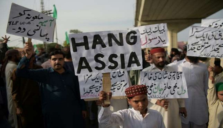 Pakistan: Thousand Islamist hardliners held protest as Supreme Court set to deliver verdict in a crucial blasphemy case
