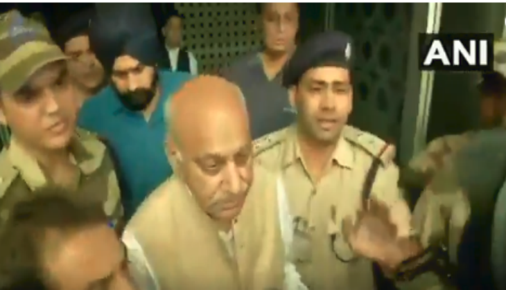 #MeToo: MJ Akbar lands Delhi amid resignation calls over sexual harassment row; says 'statement later'