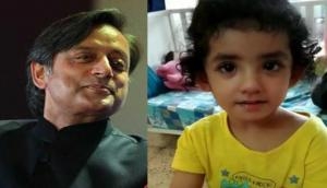 Watch: Two-year-old girl tries to pronounce Shashi Tharoor dropped word 'floccinaucinihilipilification'; can you?