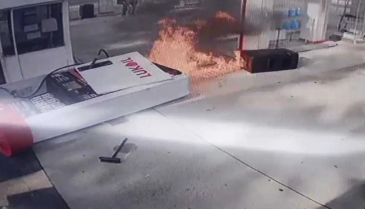 Petrol Pump flame