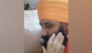 UK-based pro-Khalistan activist caught smooching a trans-sexual