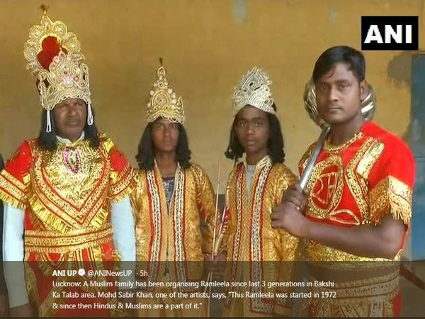 You will be amazed to know the story of this Muslim family who has been taking part in Ramleela from 3 generations!