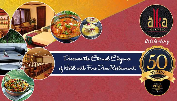 Enjoy the pure Vegetarian Cuisine of North India at Vega Restaurant, to enhance Delhi's rich heritage of delicious food