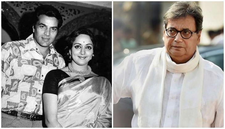Dharmendra and hema malini and subhash ghai