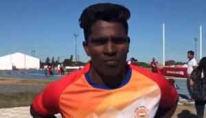 Farm labourer's son from Tamil Nadu wins bronze in triple jump in Youth Olympics