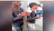 Shocking! Two youth thrashed with belts for theft, tied to electricity pole in Ghaziabad; 2 held after video goes viral