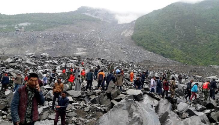 Landslide in China
