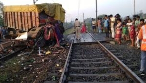 Truck rams into Rajdhani Express in Madhya Pradesh; 2 train coaches derail