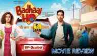 Badhaai Ho Movie Review: This Kaushik family of Ayushmann Khurrana starrer film really deserves the congratulations