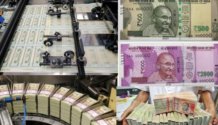 bank note press