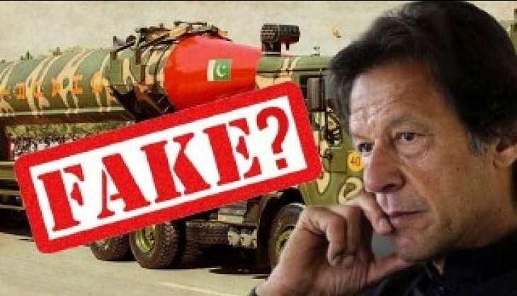 Pakistan fake nuclear Power
