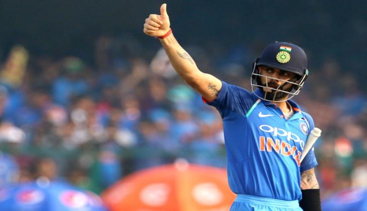 Virat Kohli becomes the first Indian batsman to score three consecutive 100s
