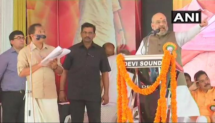 Sabarimala row: '2000 BJP, RSS workers arrested over protests, we are standing like rock with devotees,' says Amit Shah