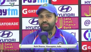 Nobody is guaranteed World Cup flight to England says Rohit Sharma