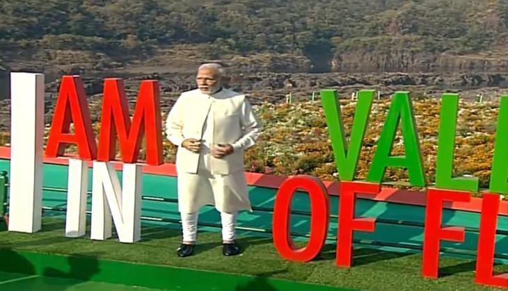PM modi at statue of unity inauguration