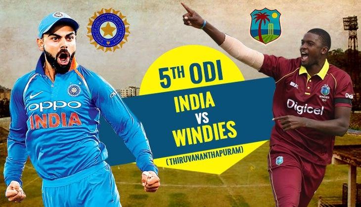 India vs Windies, 5th ODI