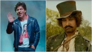 Bauua Singh of 'Zero' meets Firangi from 'Thugs of Hindostan;' Shah Rukh Khan shares picture with Aamir Khan a day before his birthday