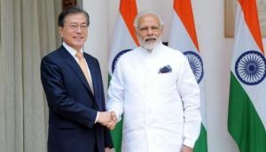 PM Modi, S Korean President Moon Jae-in hold 'constructive' talks on trade, defence and security