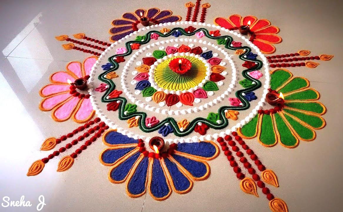 Rangoli Designs For Diwali 2018 Sanskaar Rangoli To Free Hand Rangoli Designs To Decorate Main 5868