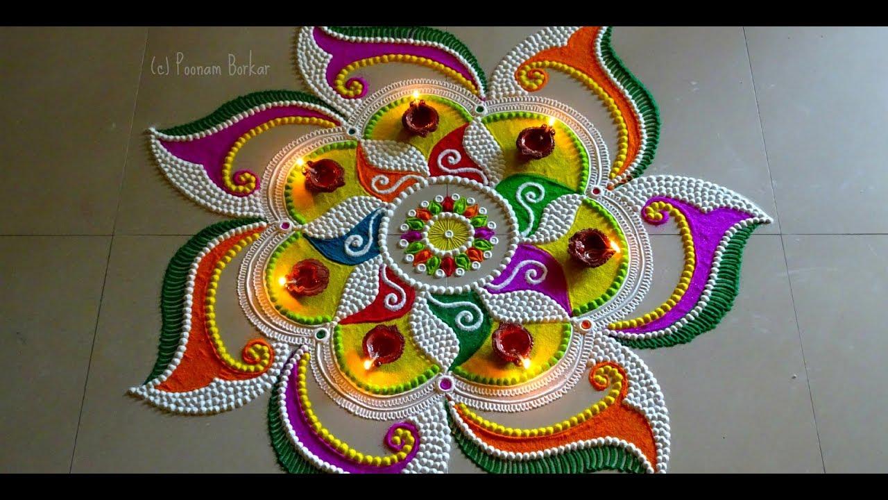 Rangoli Designs for Diwali 2018: Sanskaar rangoli to free ...