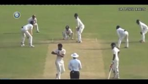 Watch: This 360 degree delivery in Indian domestic cricket took the internet by storm