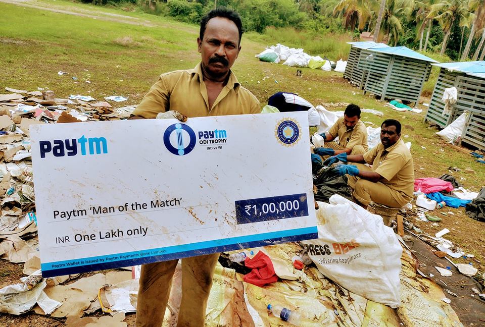 Ravindra Jadeja's 'Man of the Match' award replica found dumped in the garbage; NGO shares pic