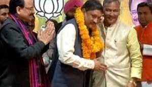 Former Congress city chief in Uttarakhand Prithviraj Chauhan joins BJP