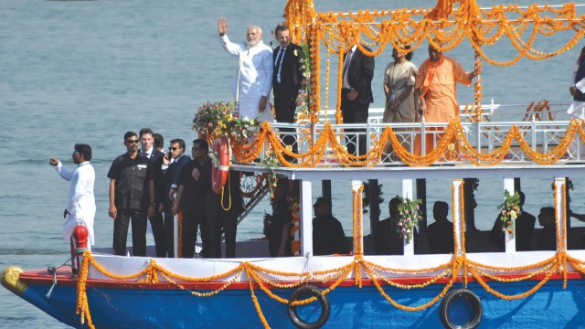 Ramnagar Port: PM Modi inaugurates India's first inland waterway corridor in Varanasi