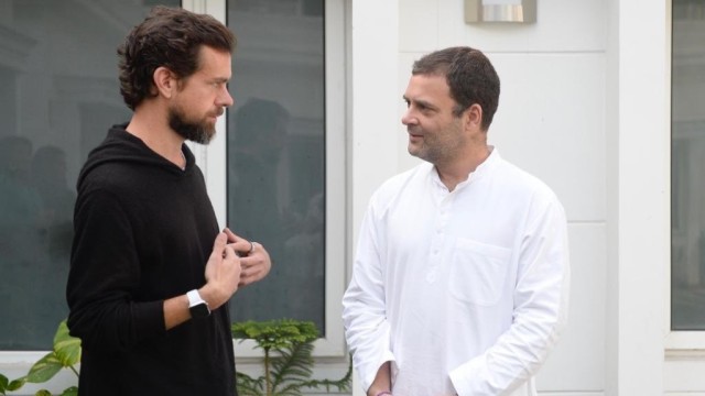 Rahul Gandhi and Twitter CEO discuss ways to tackle fake news